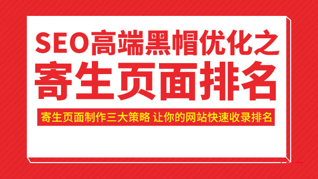 SEO高端黑帽优化之寄生页面排名，制作策略+快速收录排名-视频课程-千羽学社