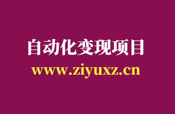 虚拟资源自动化变现项目，每单100-200+-新手轻松操作-千羽学社