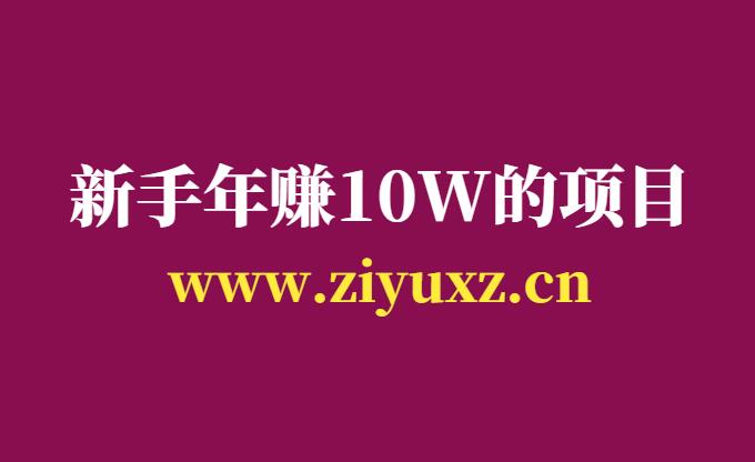 新手做什么网络项目比较好-分享年赚10W的5个项目-千羽学社