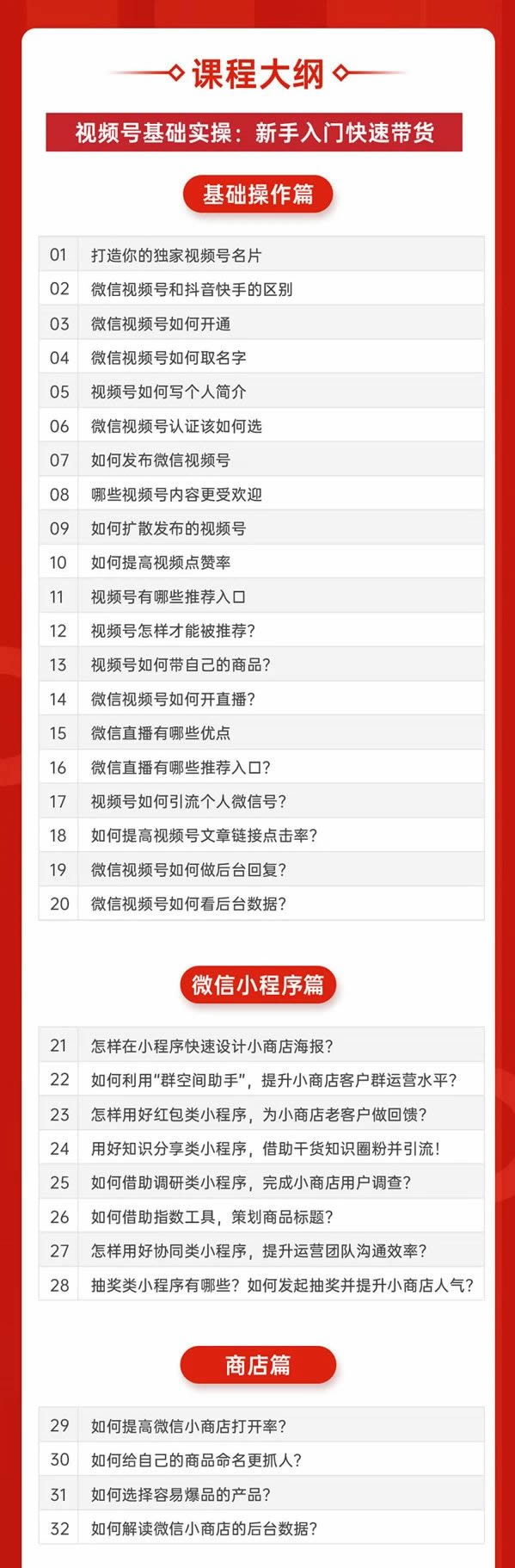 图片[2]-秋叶：一站式搞定微信视频号运营+变现课程-无水印教程-千羽学社