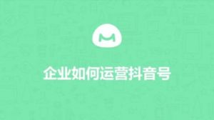 馒头商学x《如何运营一个完美的企业抖音号》-千羽学社