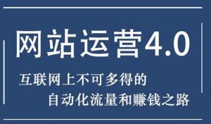 暴疯团队网站赚钱项目4.0:网站运营与盈利,实现流量与盈利自动化的赚钱之路-千羽学社