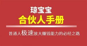 琼宝宝《合伙人手册PDF电子版》-千羽学社