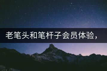 老笔头和笔杆子会员体验，哪个更优质？-千羽学社