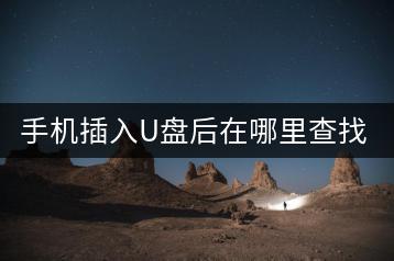 手机插入U盘后在哪里查找文件？如何正确使用U盘插在手机上？-千羽学社
