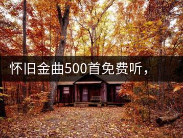 怀旧金曲500首免费听，哪里能找到高质量的无损音乐？-千羽学社