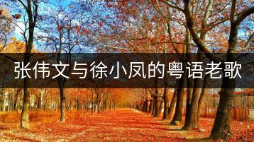 张伟文与徐小凤的粤语老歌，哪些被广大歌迷铭记？-千羽学社