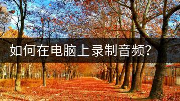 如何在电脑上录制音频？电脑音频录制教程-千羽学社
