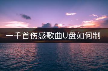 一千首伤感歌曲U盘如何制作？哪些歌曲最适合车载？-千羽学社