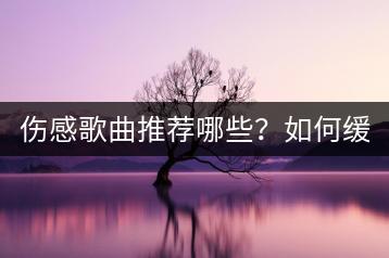 伤感歌曲推荐哪些？如何缓解心情？-千羽学社