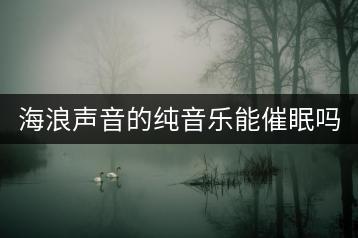 海浪声音的纯音乐能催眠吗？免费轻音乐哪里在线听？-千羽学社