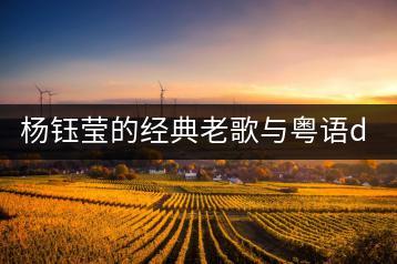 杨钰莹的经典老歌与粤语dj劲爆歌曲哪个更值得推荐？-千羽学社