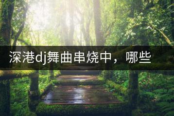 深港dj舞曲串烧中，哪些伤感歌曲引人深思？-千羽学社