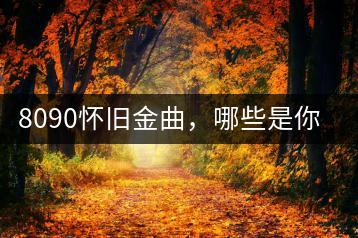 8090怀旧金曲，哪些是你的青春回忆？-千羽学社