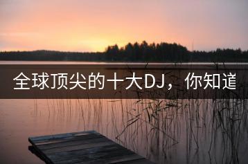 全球顶尖的十大DJ，你知道谁？-千羽学社