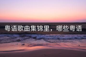 粤语歌曲集锦里，哪些粤语歌曲最受欢迎？-千羽学社