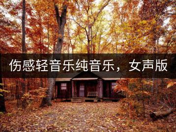 伤感轻音乐纯音乐，女声版和男声版哪个更打动人心？-千羽学社
