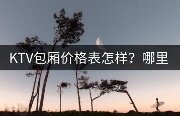 KTV包厢价格表怎样？哪里性价比最高？-千羽学社