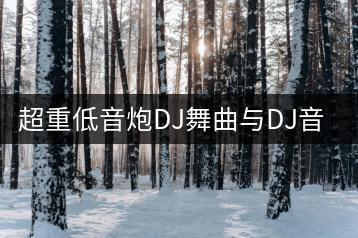 超重低音炮DJ舞曲与DJ音乐超重低音炮的区别是什么？-千羽学社