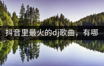 抖音里最火的dj歌曲，有哪些值得一听？-千羽学社