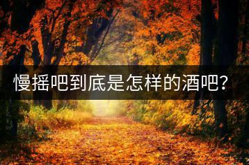 慢摇吧到底是怎样的酒吧？与普通酒吧有何不同体验？-千羽学社