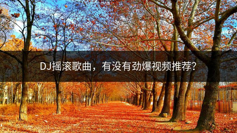 DJ摇滚歌曲，有没有劲爆视频推荐？