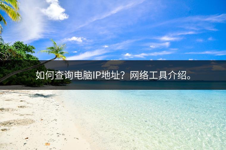 如何查询电脑IP地址？网络工具介绍。