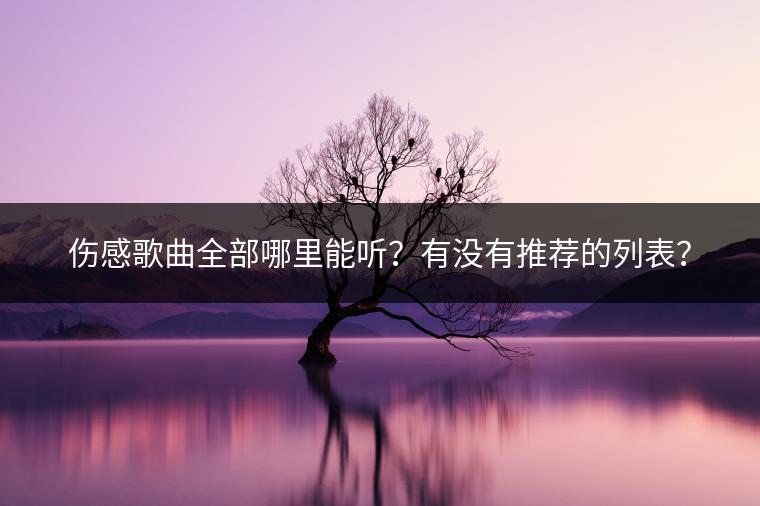 伤感歌曲全部哪里能听？有没有推荐的列表？