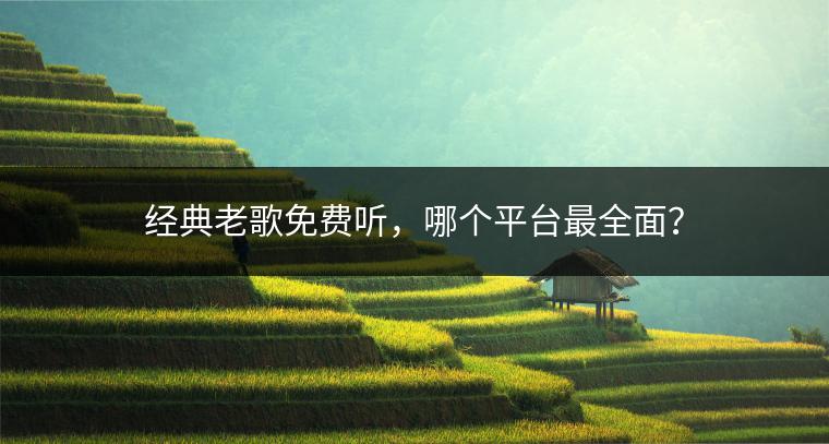 经典老歌免费听，哪个平台最全面？