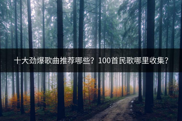 十大劲爆歌曲推荐哪些？100首民歌哪里收集？