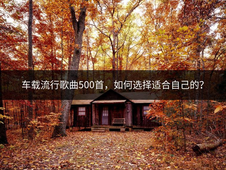 车载流行歌曲500首，如何选择适合自己的？