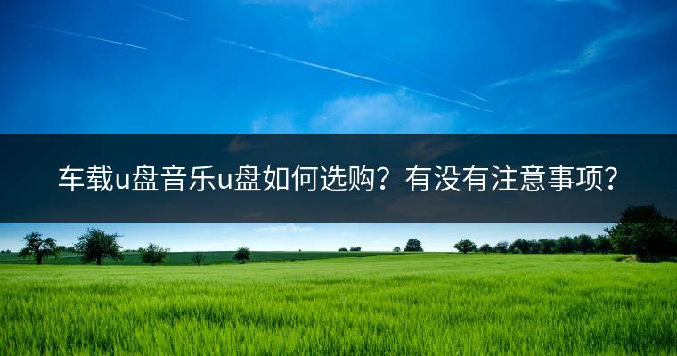车载u盘音乐u盘如何选购？有没有注意事项？