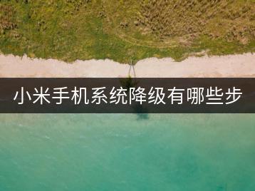 小米手机系统降级有哪些步骤？如何安全降级？-千羽学社