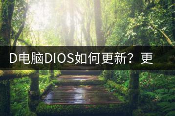 D电脑DIOS如何更新？更新教程-千羽学社
