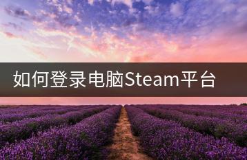 如何登录电脑Steam平台，登录教程分享-千羽学社