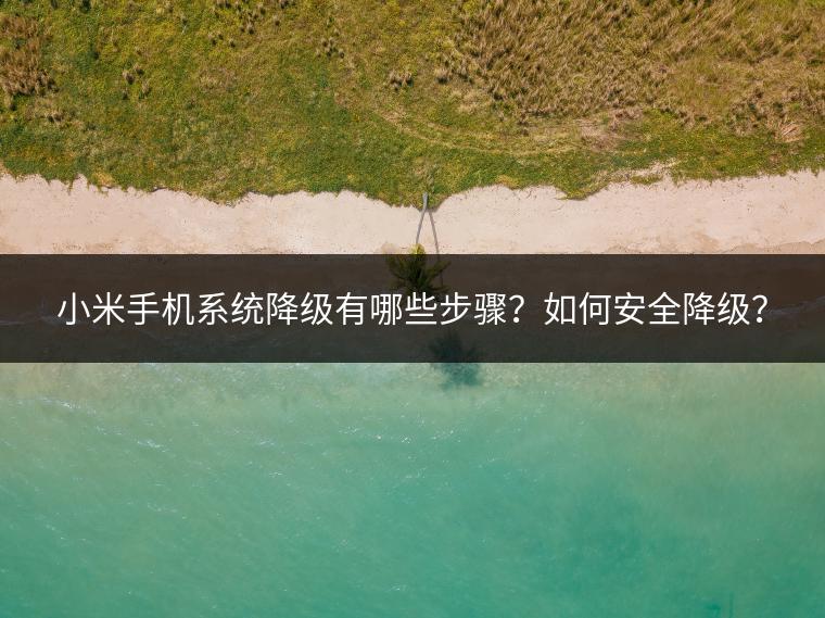 小米手机系统降级有哪些步骤？如何安全降级？