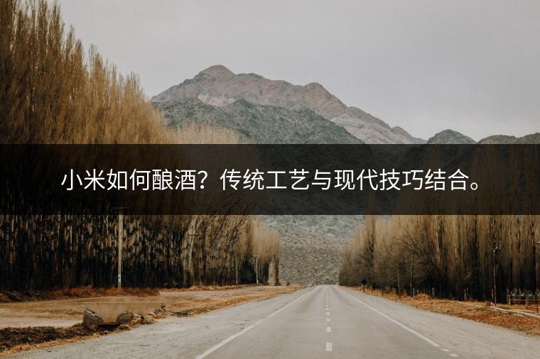 小米如何酿酒？传统工艺与现代技巧结合。
