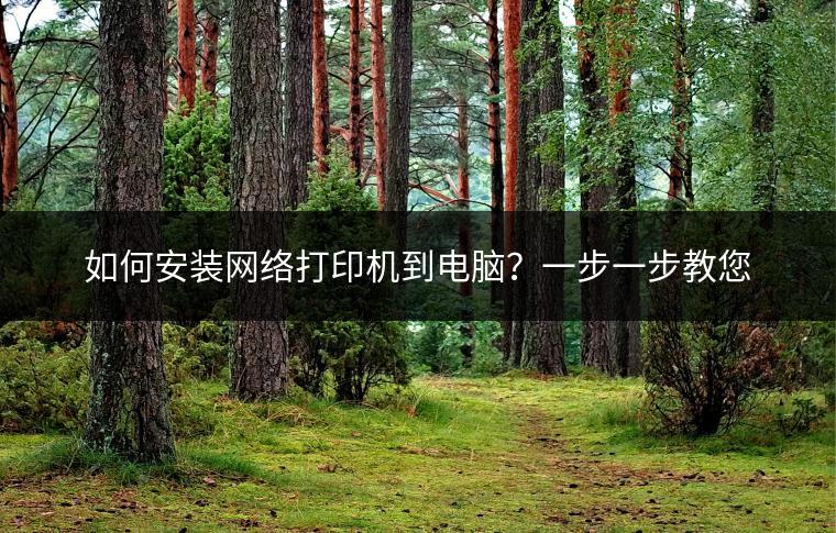 如何安装网络打印机到电脑？一步一步教您