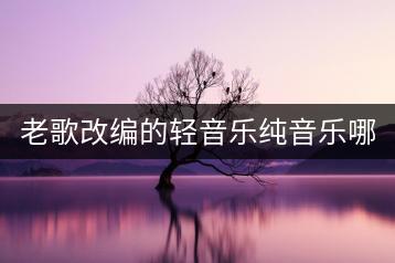 老歌改编的轻音乐纯音乐哪里找？-千羽学社