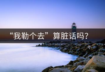 “我勒个去”算脏话吗？“我勒个天呐”表情包哪里能找到？-千羽学社