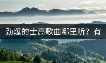 劲爆的士高歌曲哪里听？有没有串烧？-千羽学社