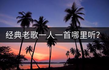 经典老歌一人一首哪里听？90后歌曲大合集哪里找？-千羽学社