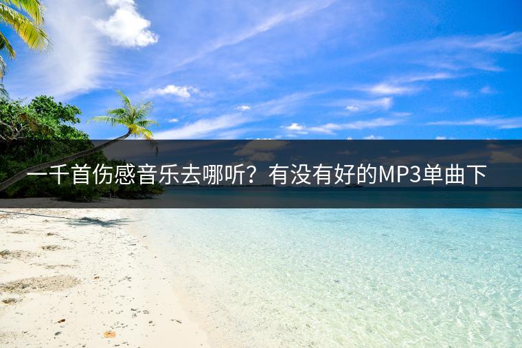 一千首伤感音乐去哪听？有没有好的MP3单曲下载站？