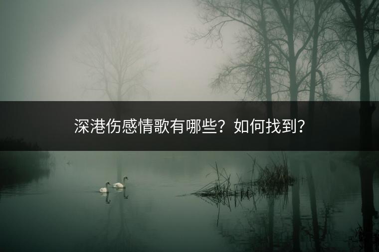 深港伤感情歌有哪些？如何找到？