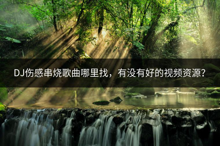 DJ伤感串烧歌曲哪里找，有没有好的视频资源？