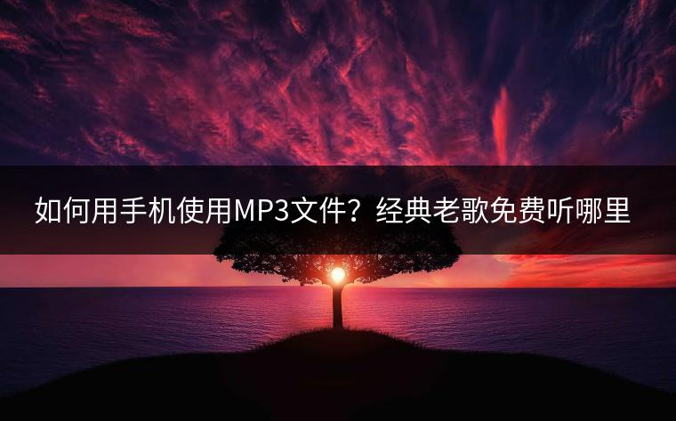 如何用手机使用MP3文件？经典老歌免费听哪里找？