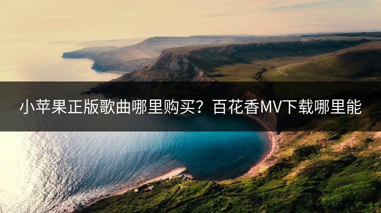 小苹果正版歌曲哪里购买？百花香MV下载哪里能找到？